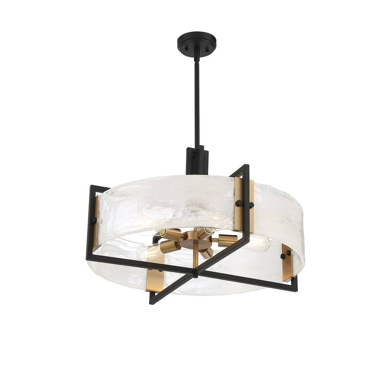 Savoy House 7-1696-5 Hayward 5 Light 28" Wide Drum Chandelier