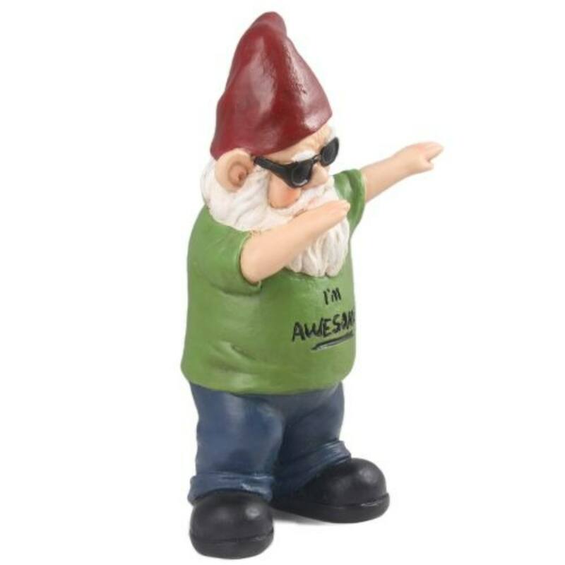 I'm Awesome Outdoor Gnome Garden Statue - 11"