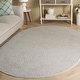 preview thumbnail 77 of 116, SAFAVIEH Reflection Suhad Oriental Rug 6' x 8' Oval - Creme/Ivory - Oval