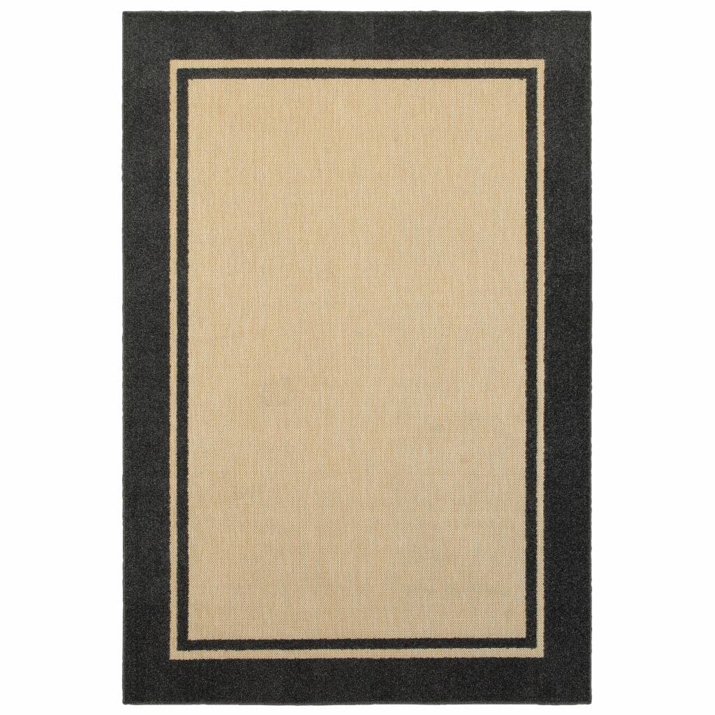 2' X 4' Sand Stain Resistant Indoor Outdoor Area Rug 6' x 7' Bed