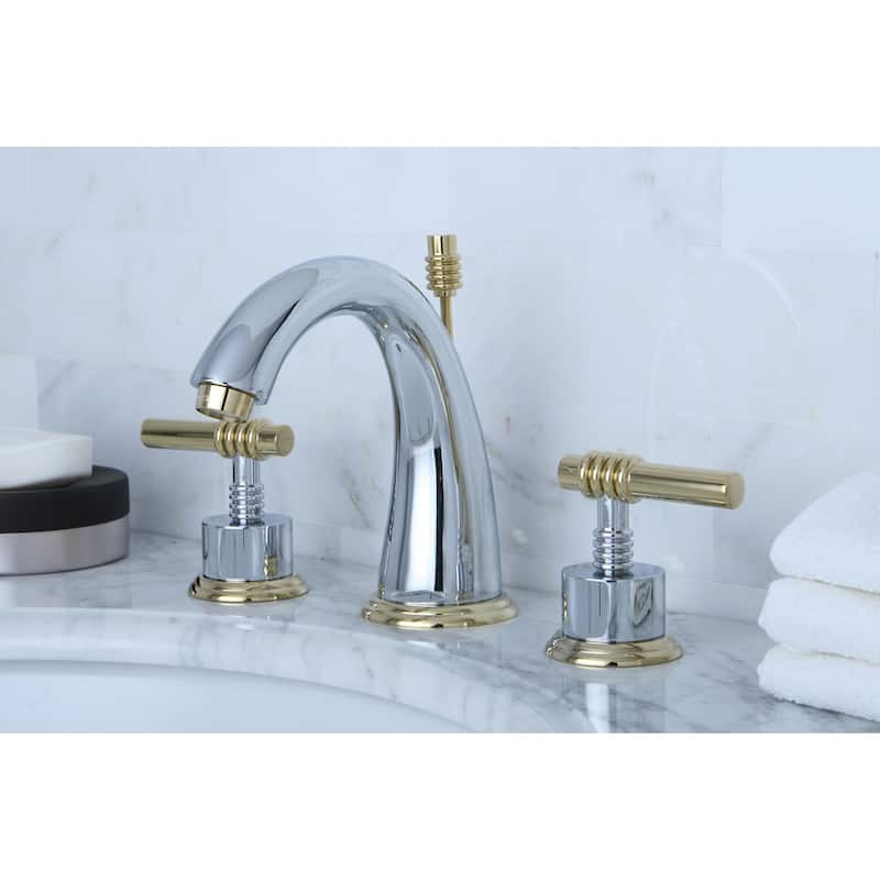 Milano 8 in. Widespread Bathroom Faucet
