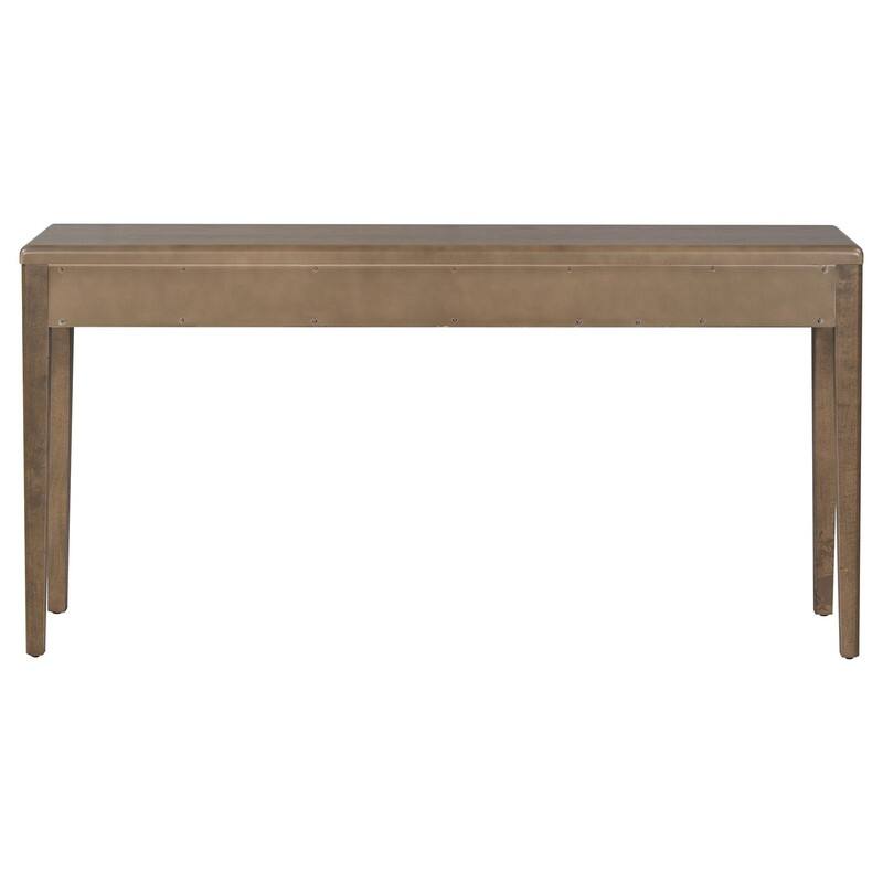 Farmhouse 60" Console Table,Entryway Table with 3 Drawers for Stylish Entryway Organization