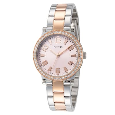 Guess Women's Fawn 32mm Quartz Watch GW0686L4 - Two-Tone - One Size