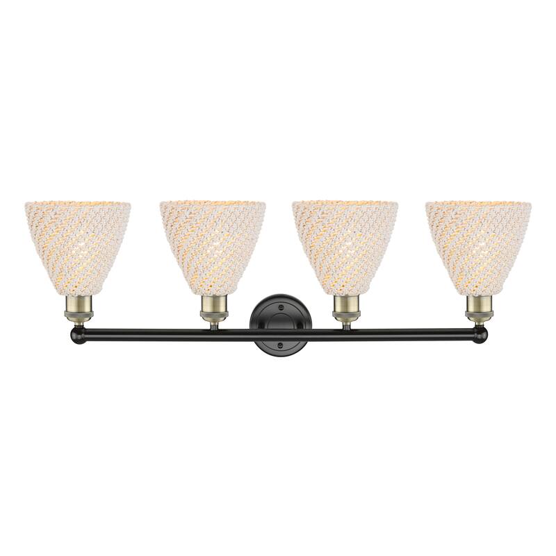 Innovations Lighting Endless Possibilities Edison - Bristol Natural - 4 Light 35" Bath Vanity Light