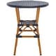 preview thumbnail 24 of 46, SAFAVIEH Outdoor Patio Furniture California Bistro Table (Fully Assembled) (Table Only)