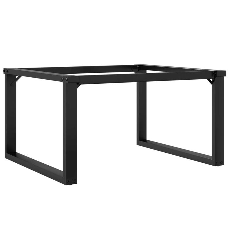 vidaXL Coffee Table Legs O-Frame 27.6"x23.6"x16.9" Steel - 27.6" x 23.6" x 16.9"