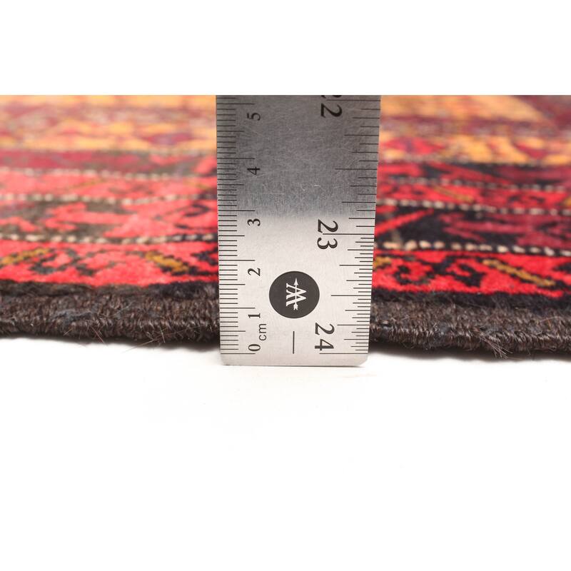 ECARPETGALLERY Hand-knotted Teimani Orange Wool Rug - 2'8 x 4'6