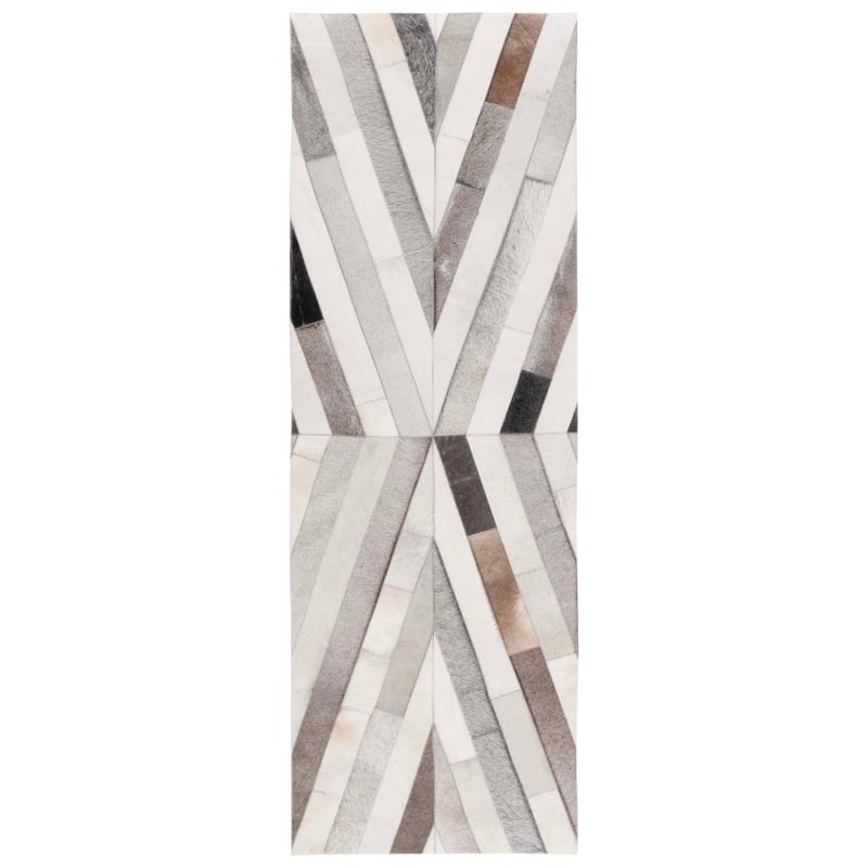 SAFAVIEH Handmade Studio Leather Maranda Mid-Century Modern Rug