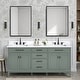 preview thumbnail 35 of 33, Avanity Madison 72 in. Double Sink Bathroom Vanity with Engineered Stone Top - 73" x 22"D x 35"H