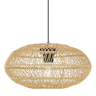 16''Rattan Pendant Light