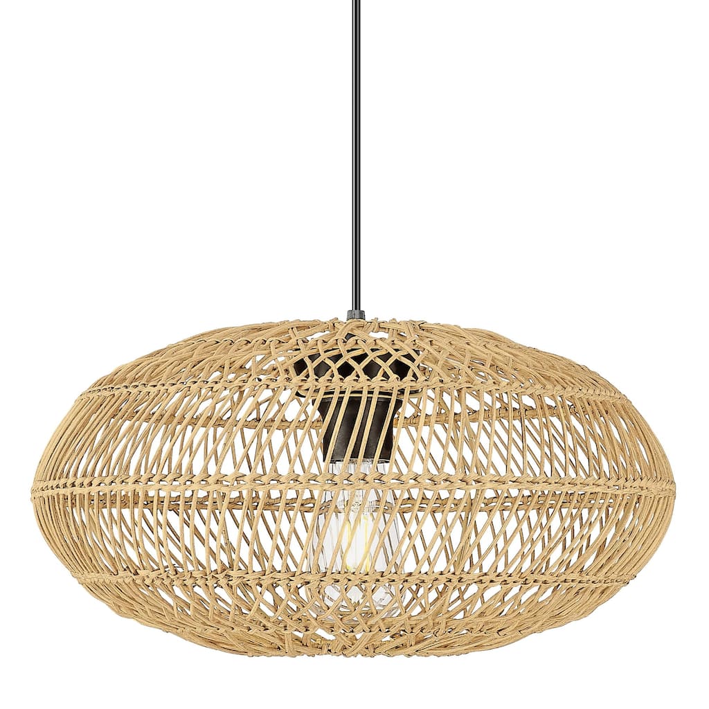 16''Rattan Pendant Light