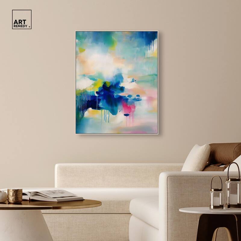 Prismatic Weeps Color II Canvas by Art Remedy