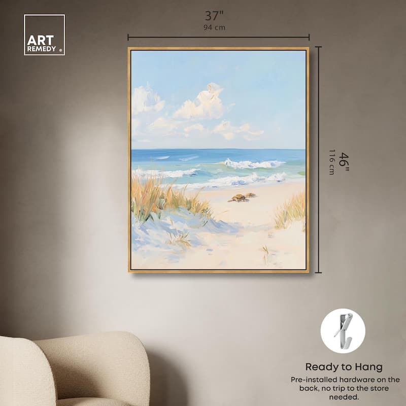 Guardians of the Coast I Canvas by Art Remedy