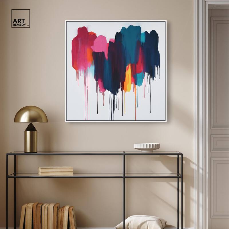 Glacier Color Glide Canvas by Art Remedy