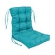 preview thumbnail 52 of 61, Multi-section Tufted Outdoor Seat/Back Chair Cushion (Multiple Sizes)