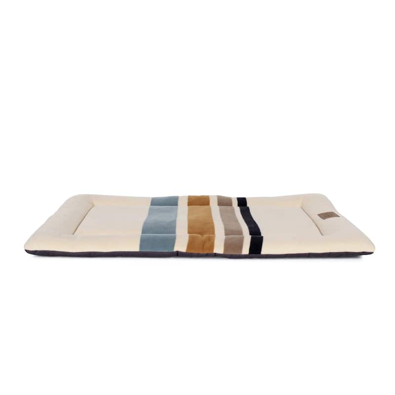 Pendleton Misty Ridge Camp Stripe Comfort Cushion Dog Bed - Medium