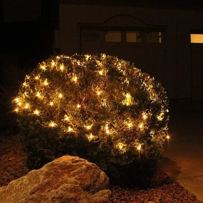 Warm White Net Christmas Lights