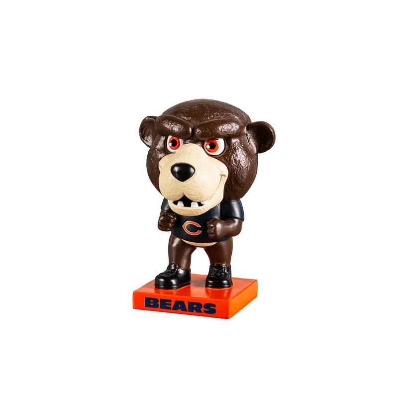 NFL Team Lil Big Head Resin Indoor/Outdoor Garden Desk Statue - Chicago Bears Mascot