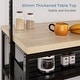 preview thumbnail 13 of 12, kitchen Island, Bakers Rack, Island Table for Kitchen