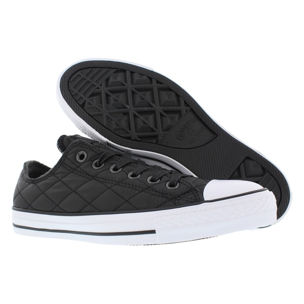 converse ox quilted trainers
