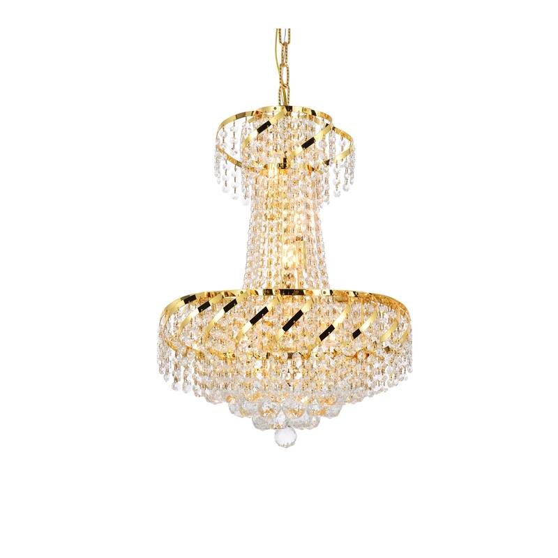 Fleur Illumination 6 light Gold Pendant