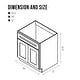 preview thumbnail 15 of 46, Vanity Art 36 Inch Single Sink Bathroom Vanity Cabinet