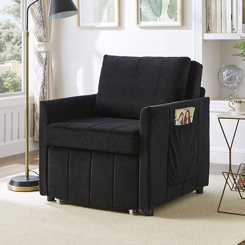 Upholstered Convertible Sleeper Sofa