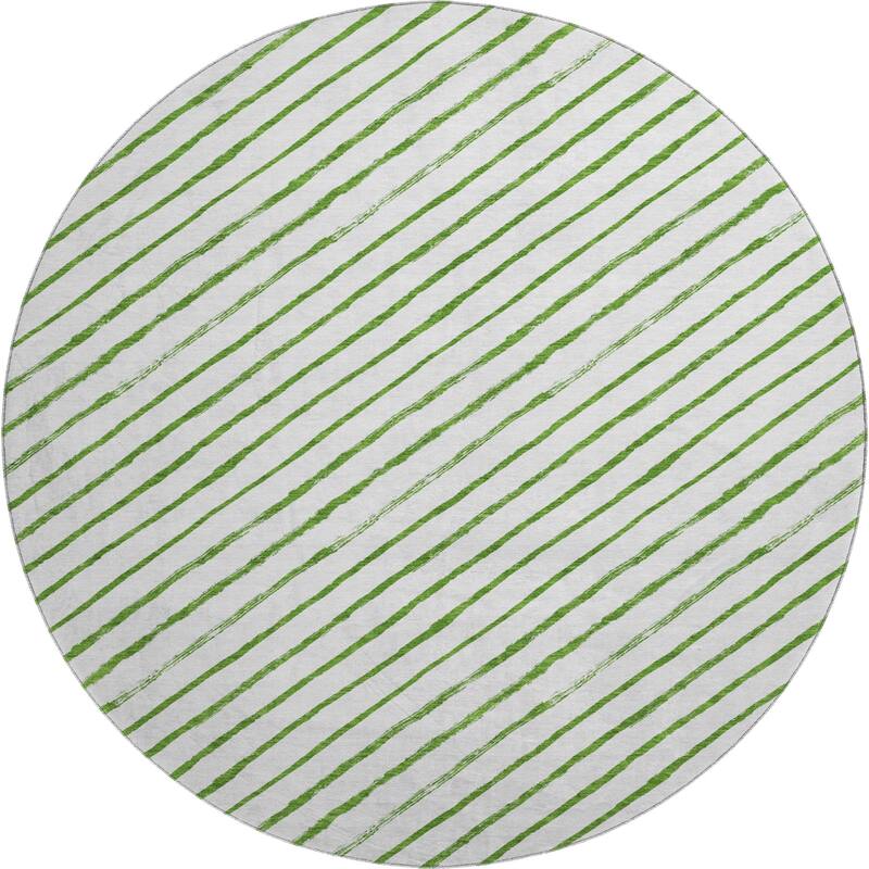 Premium Washable Super Soft Angle Stripe Mayfield Rug