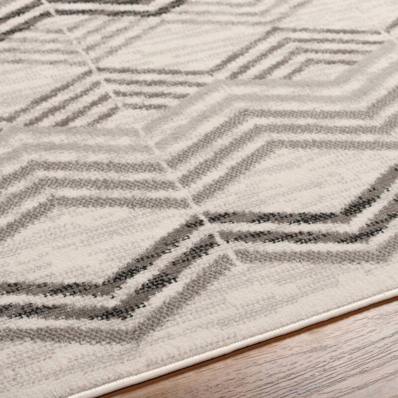 Livabliss Pisa Modern Chevron Area Rug