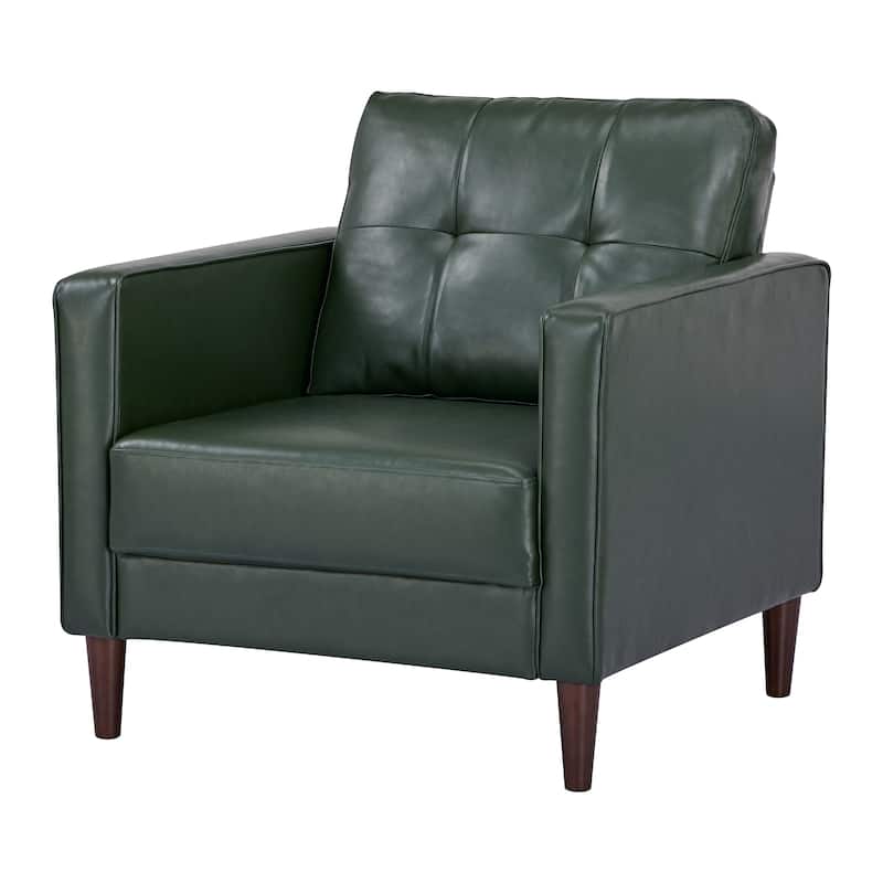 Artdeco Home Anza Faux Leather Arm Chair