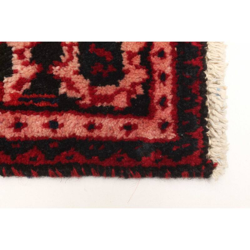 ECARPETGALLERY Hand-knotted Anatolian Red Wool Rug - 4'3 x 6'10