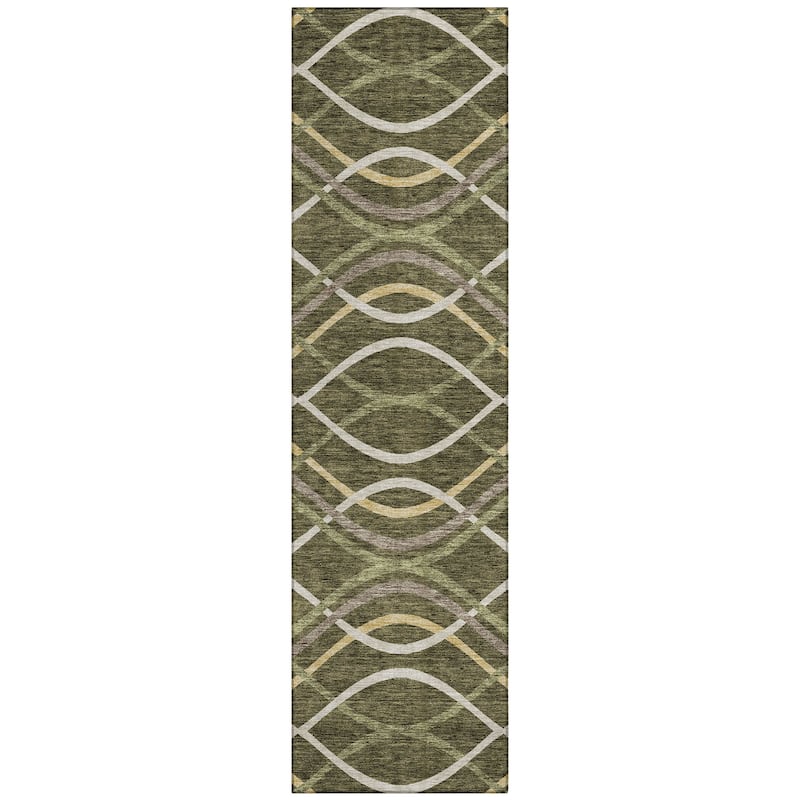 Machine Washable Indoor/ Outdoor Chantille Contempo Deco Rug