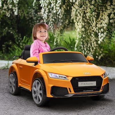 Aosom 6V Kids Electric Ride On Car, Licensed Audi TT RS with Seat, Remote