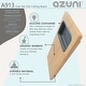 preview thumbnail 4 of 8, AZUNI 18 inches Over the Sink Bamboo Cutting Board with 1 Collapsible Container - 18" x 8.5"