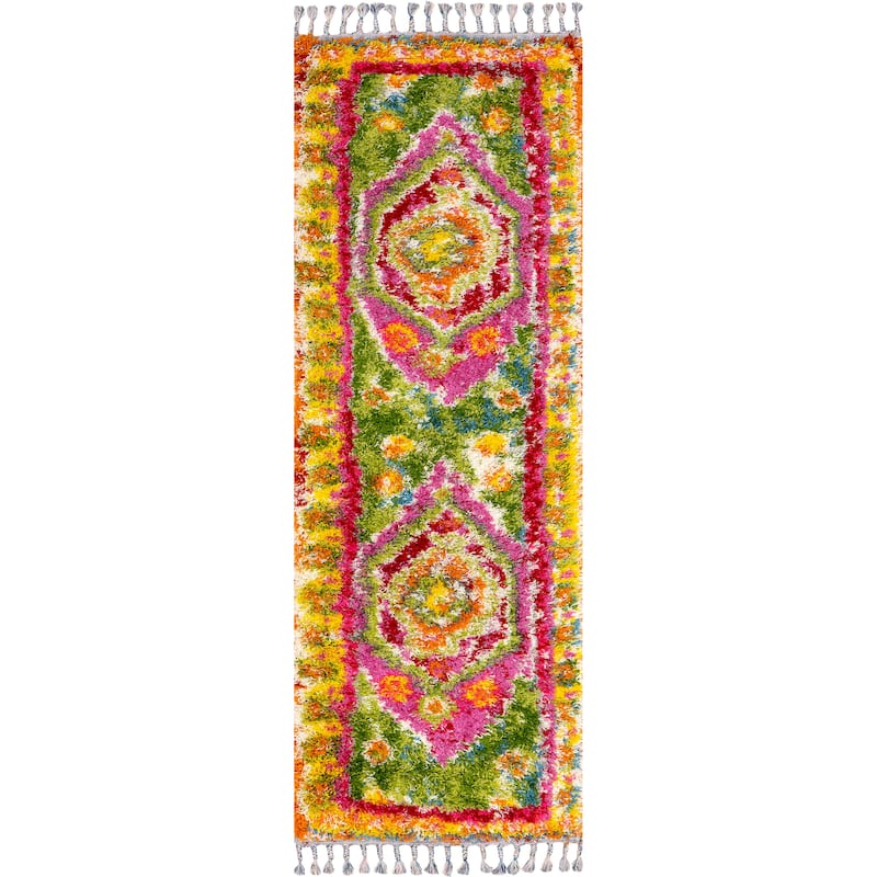 Nuloom Shania Medallion Shaggy Area Rug