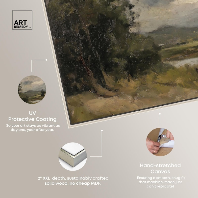 River's Path Canvas by Art Remedy