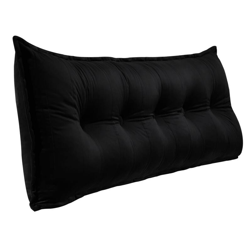 WOWMAX Decorative Body Pillow Side Sleeper Leg Pillow Back Reading Support - Queen