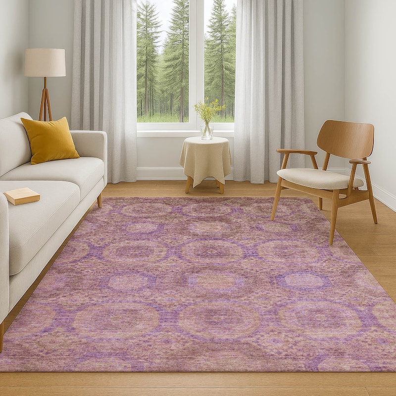 Premium Washable Super Soft Vintage Traditional Mayfield Rug