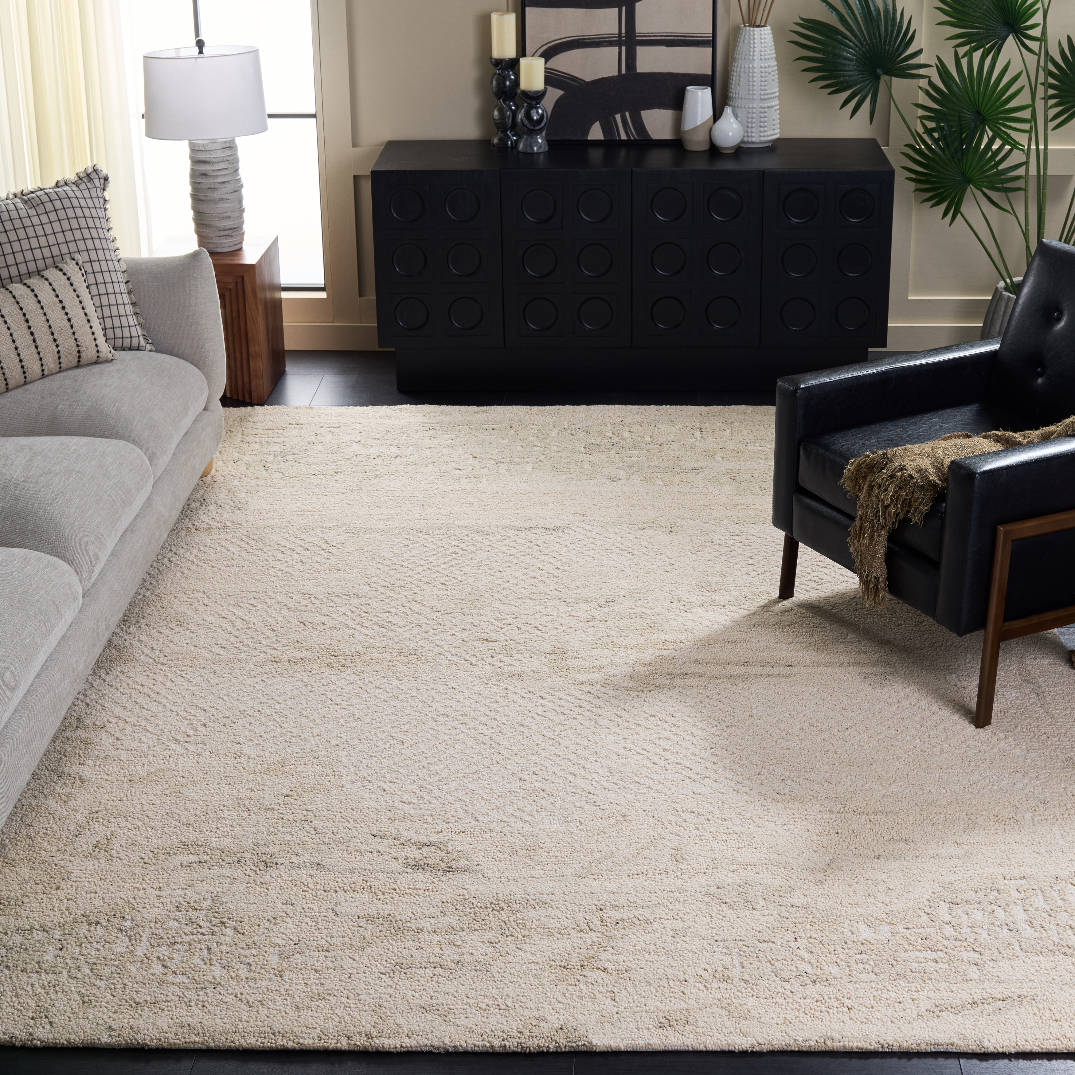 SAFAVIEH Handmade Harvest Akiko Modern Contemporary Wool Rug