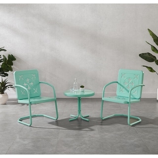 Crosley Azalea 3-Piece Retro Outdoor Chair Set - Bed Bath & Beyond ...