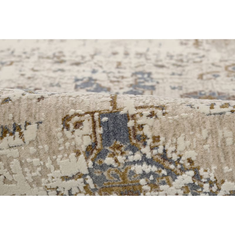Momeni Vera Polyester Blend Abstract Area Rug