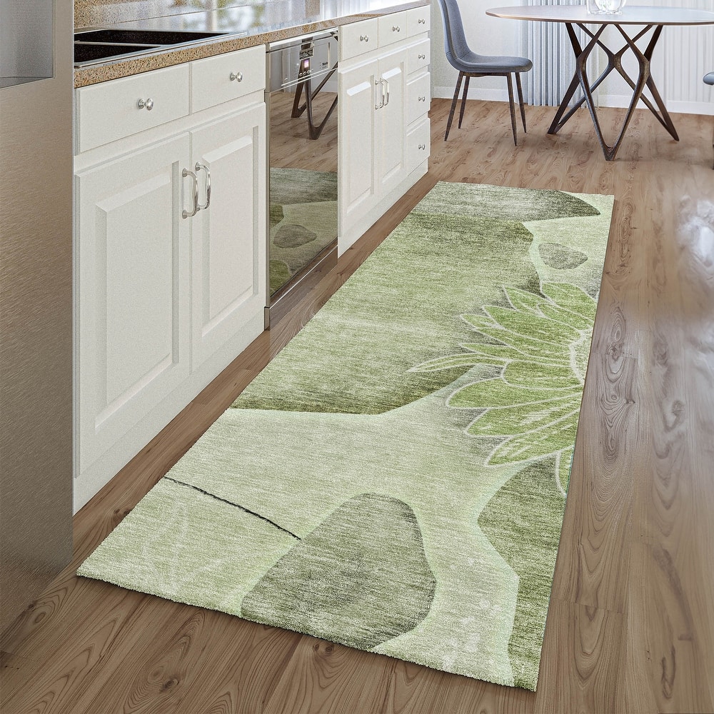 Premium Washable Super Soft Chic Floral Mayfield Rug