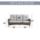 preview thumbnail 37 of 68, Outdoor Swivel Rocker Chairs with Sofa Table