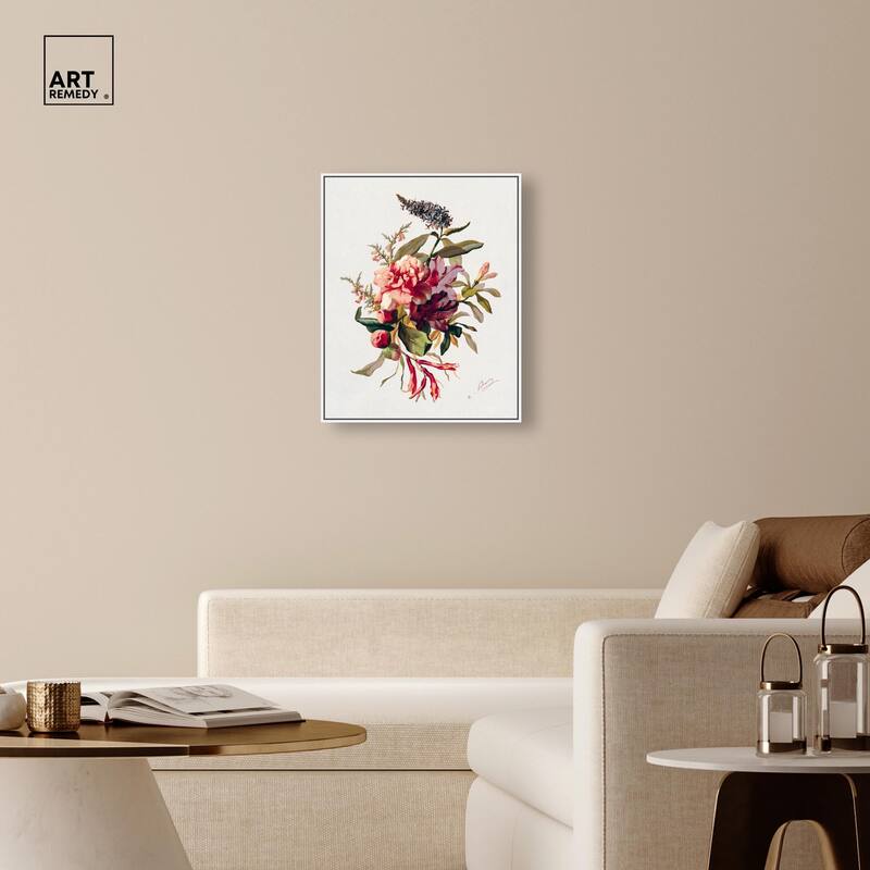 Winter-Flowering Plants Canvas by Art Remedy