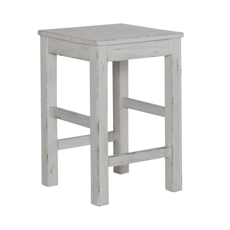 Liberty Furniture River Place Console Stool - Width 16" x Depth 16"x Height 24"