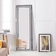 preview thumbnail 11 of 14, Full Length Floor Mirror - Luxury Crystal Surround Full Body Mirror