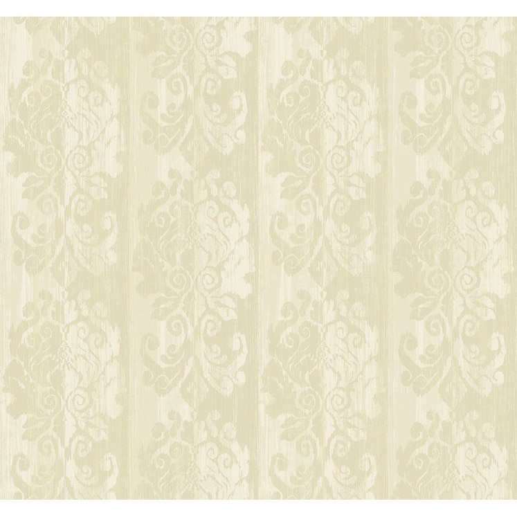 Seabrook Designs Caesar Stripe Unpasted Wallpaper - 27 in. W x 27 ft. L