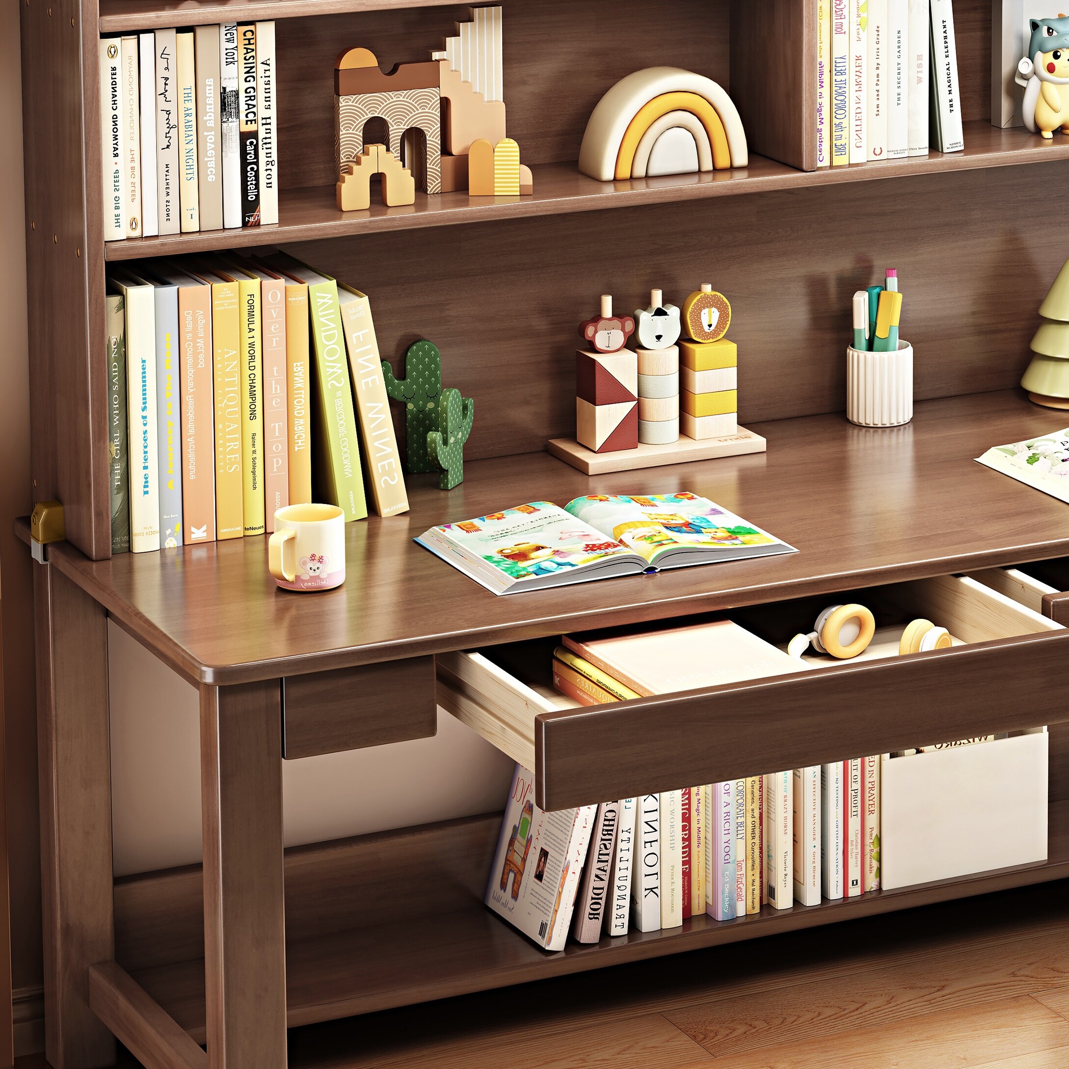 Small study table and chair set top
