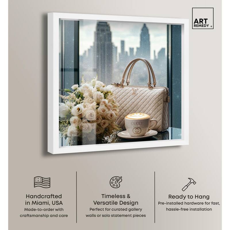 Glam by the Window New York Shadowbox by Art Remedy