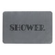 preview thumbnail 1 of 3, FloorPops Shower Stone Non Slip Bath Mat